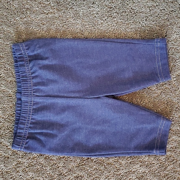 Carter's Baby Girls 2 pc Strawberry Top & Knit Denim Legging Set Size 6 Mo NWT - Picture 6 of 7